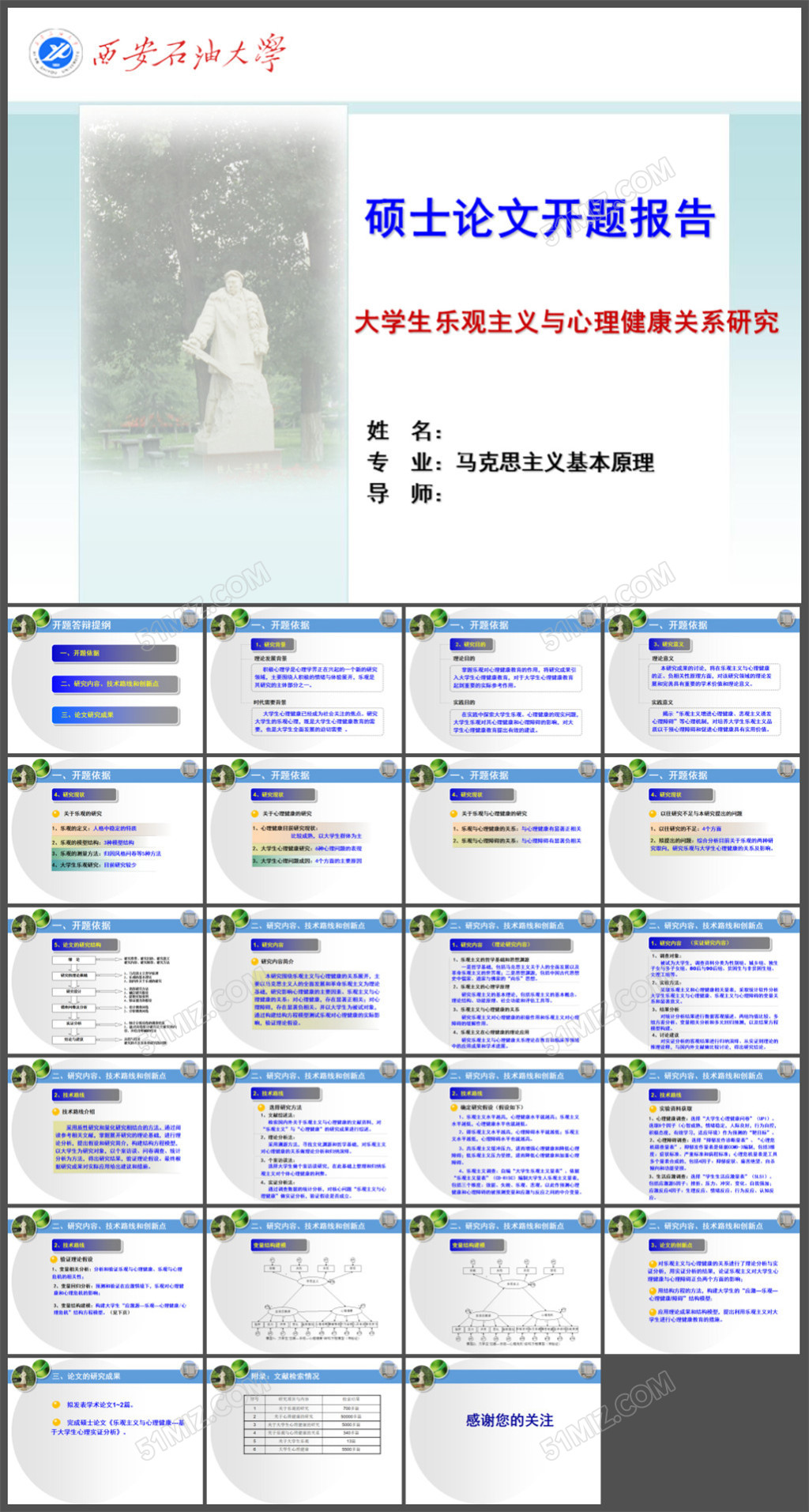 大学生乐观主义与心理健康关系研究开...