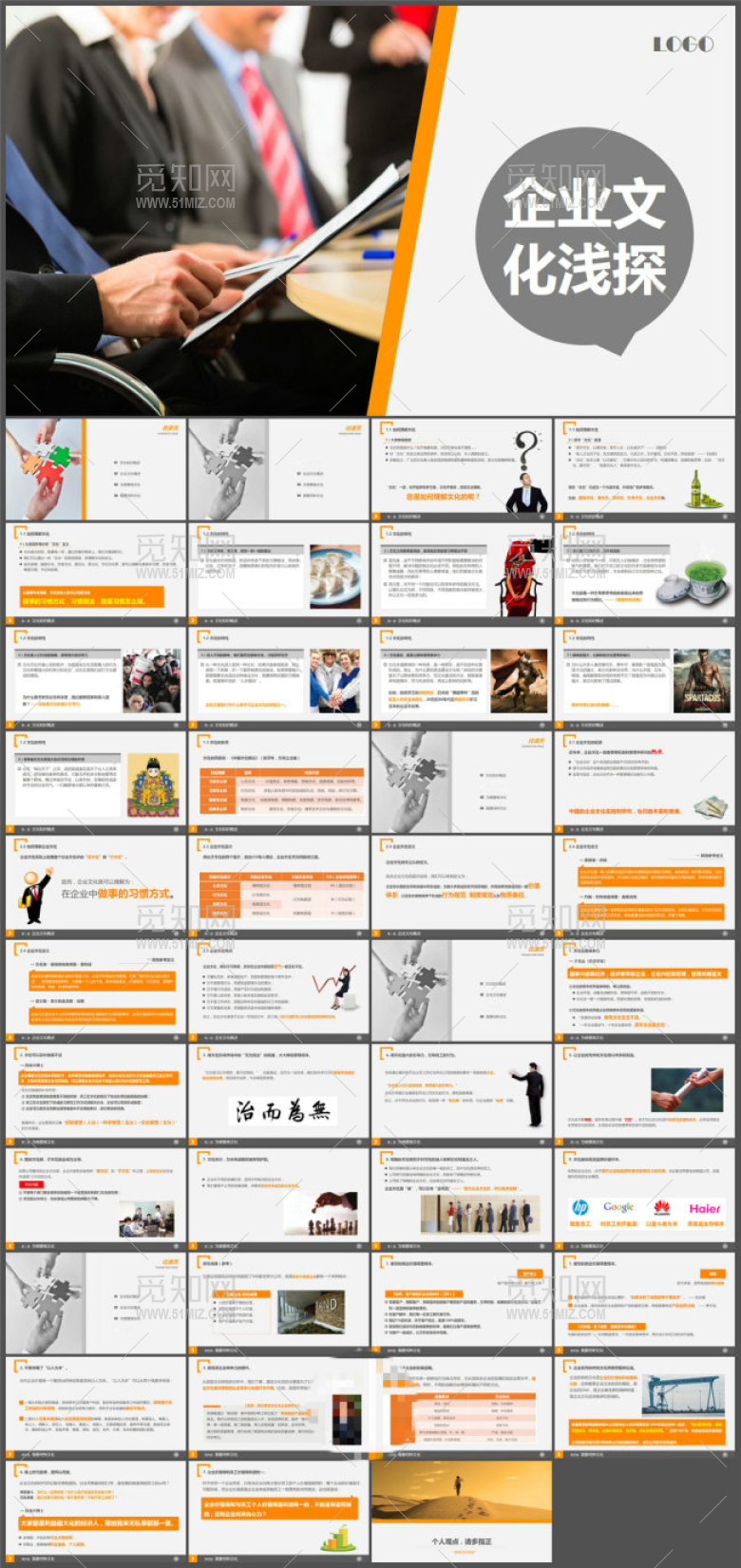 介绍企业文化的培训课件PPT