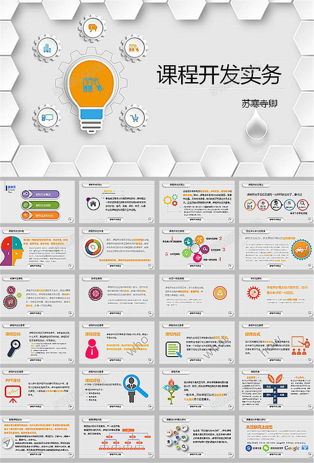 企业培训课程开发实务ppt模板
