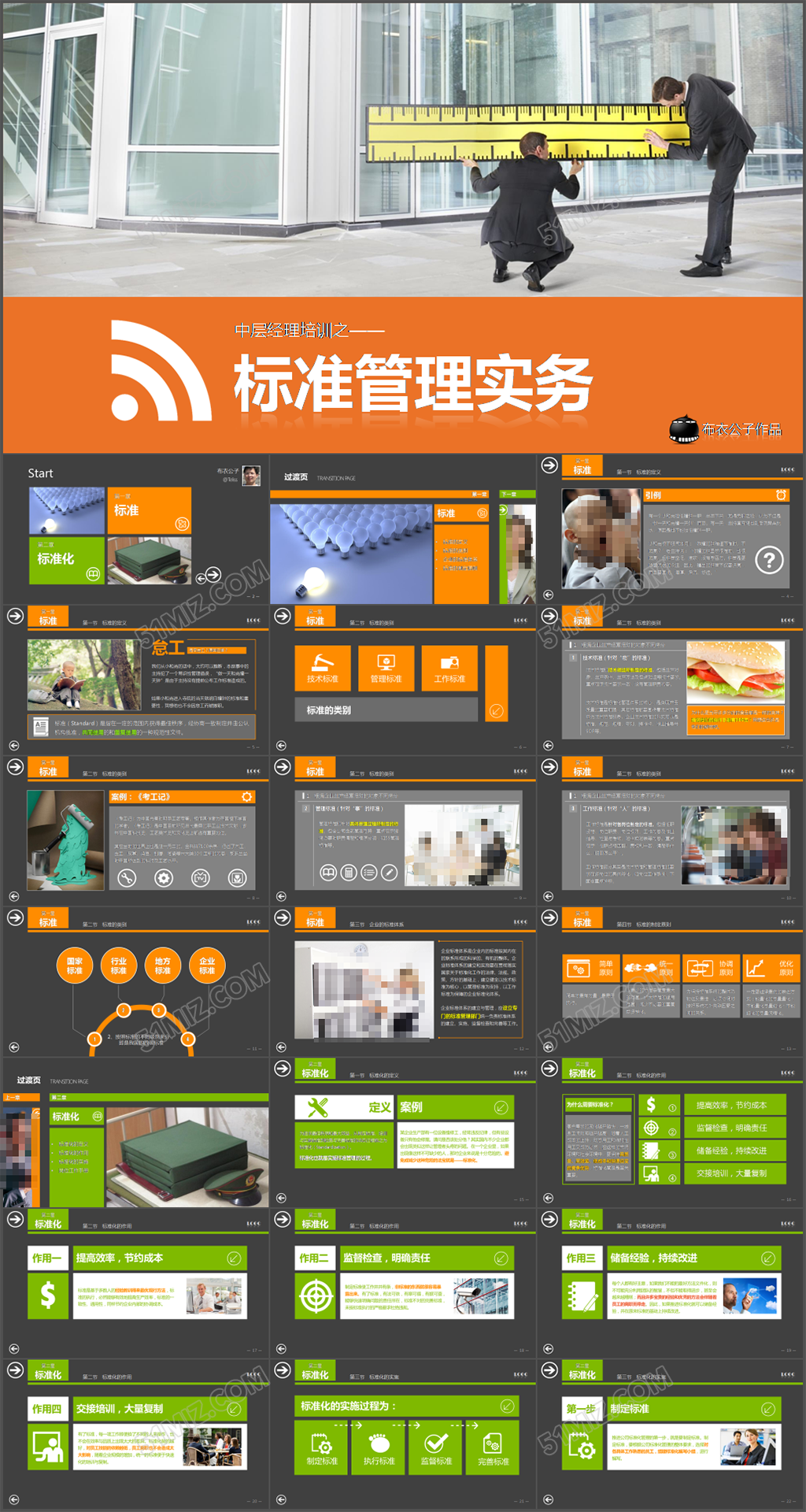 标准管理实务PPT模版