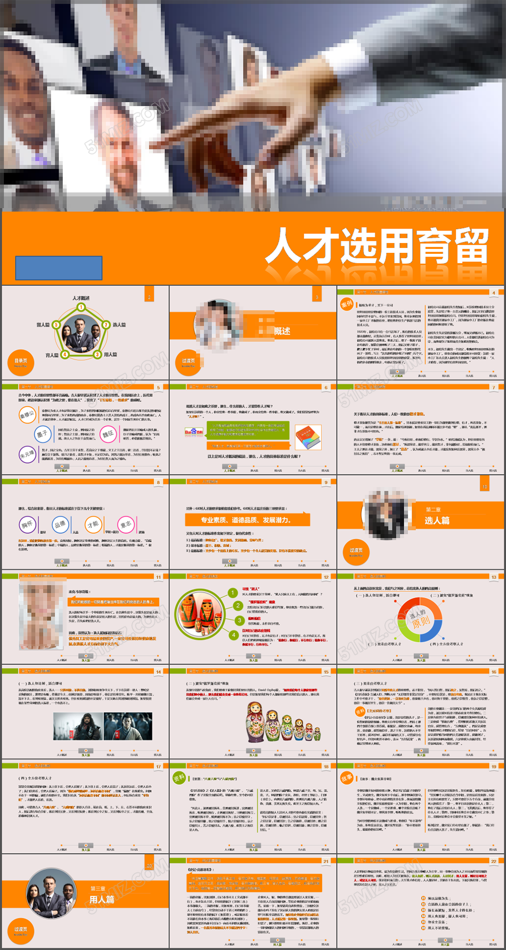人才选用论文PPT