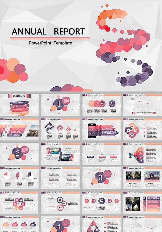 低面背景扁平化商务工作报告ppt通...
