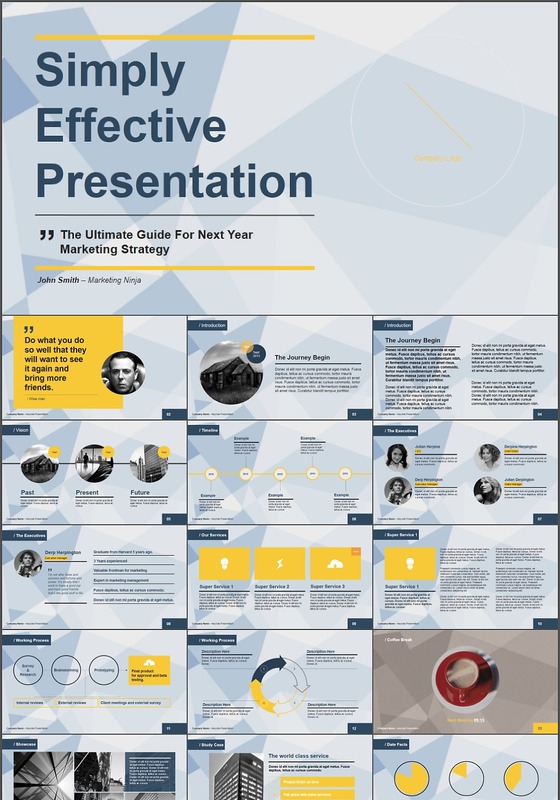 欧美风创意PPT设计