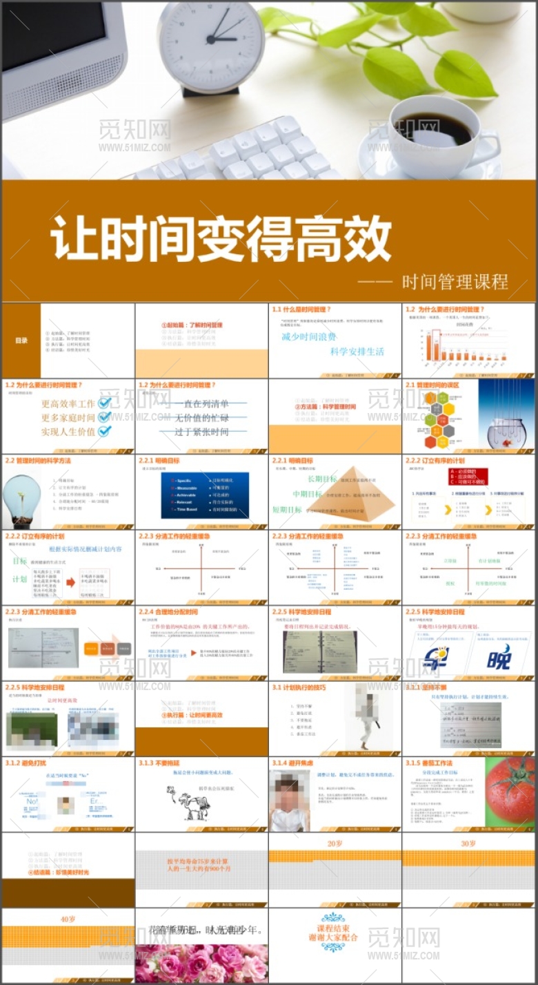 清新工作总结报告动态PPT模板