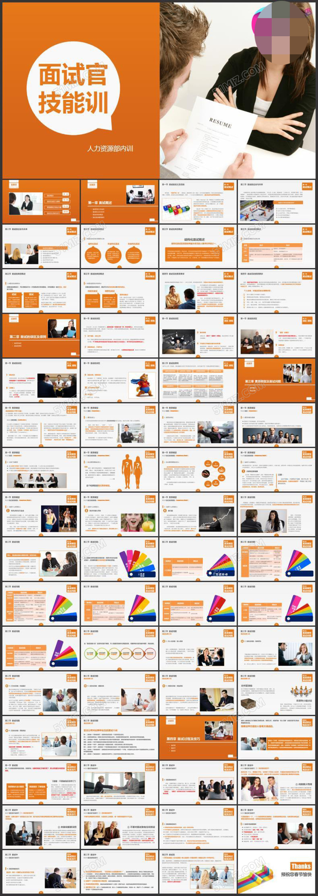 面试个人简历PPt