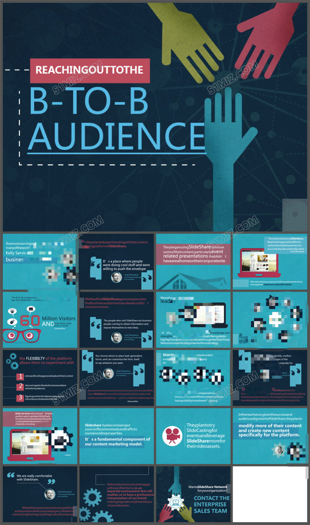 slideshare官方出品图表式...