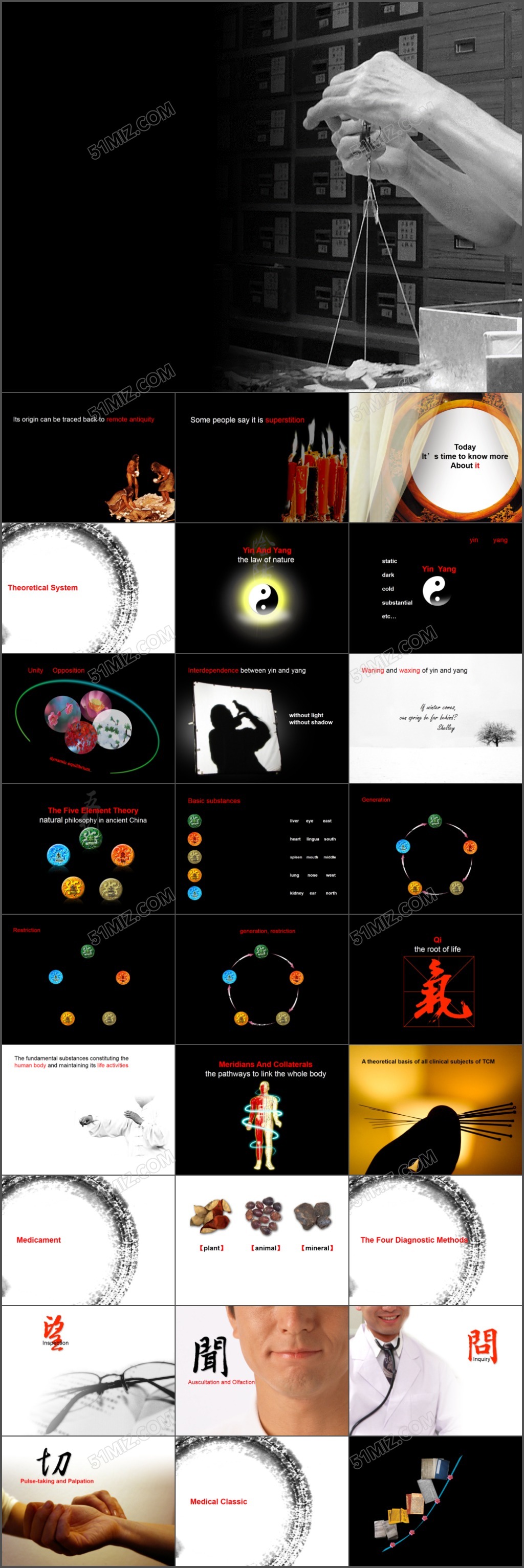 中医精品PPT模板