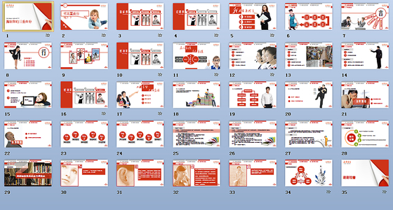 新华书店店员培训课程PPT模板