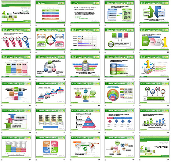 环保PPT模板素材下载