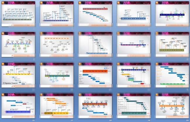 公司年代记事表