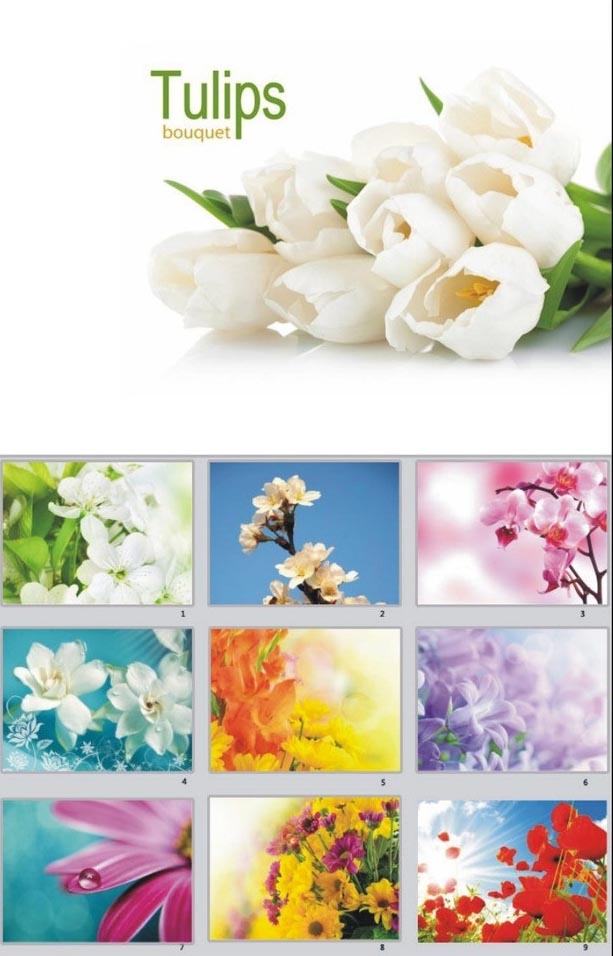 鲜花PPT模板 PPT 婚庆ppt...