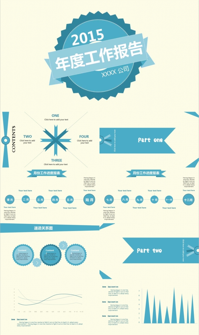 工作报告ppt模板