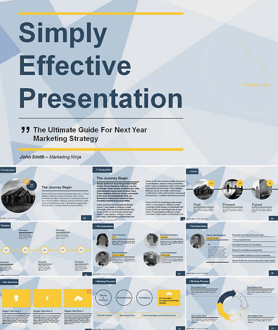 ISO欧美建筑业扁平商务风格PPT...