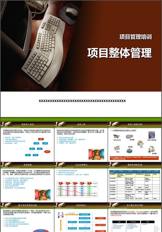商业分析管理PPT模板