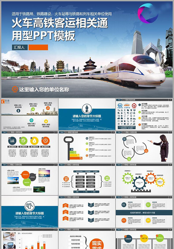 高铁行业PPT