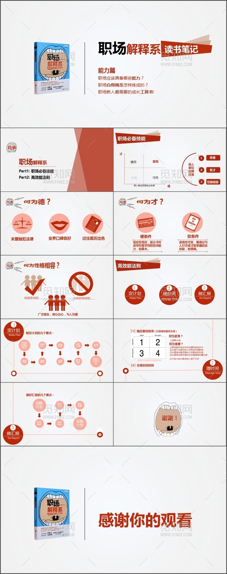 竞聘述职晋升简历个人介绍职场ppt模板模板