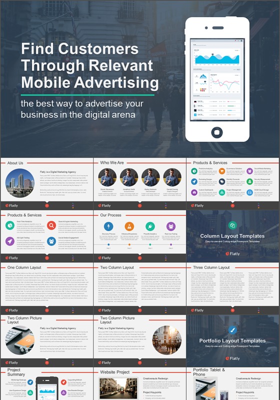 互联网企业营销策划PPT模板