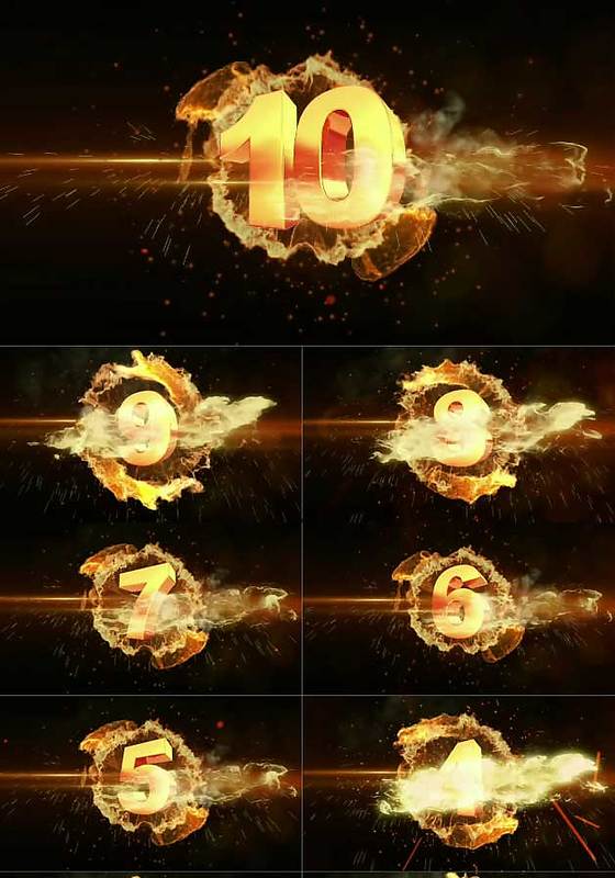 2022震撼企业年会开场视频片头