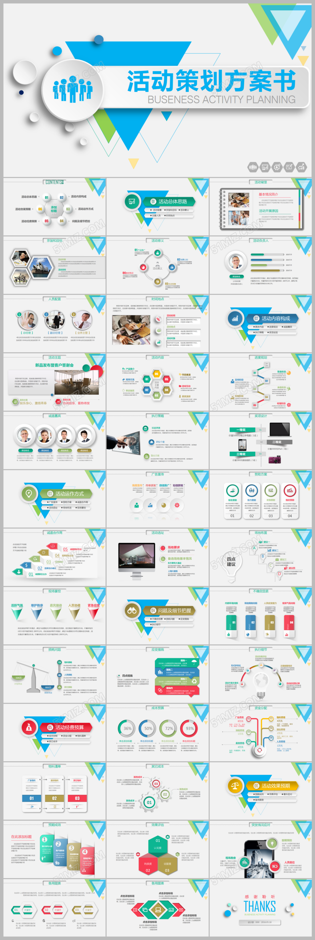 时尚大气公司简介企业宣传策划方案PPT模板