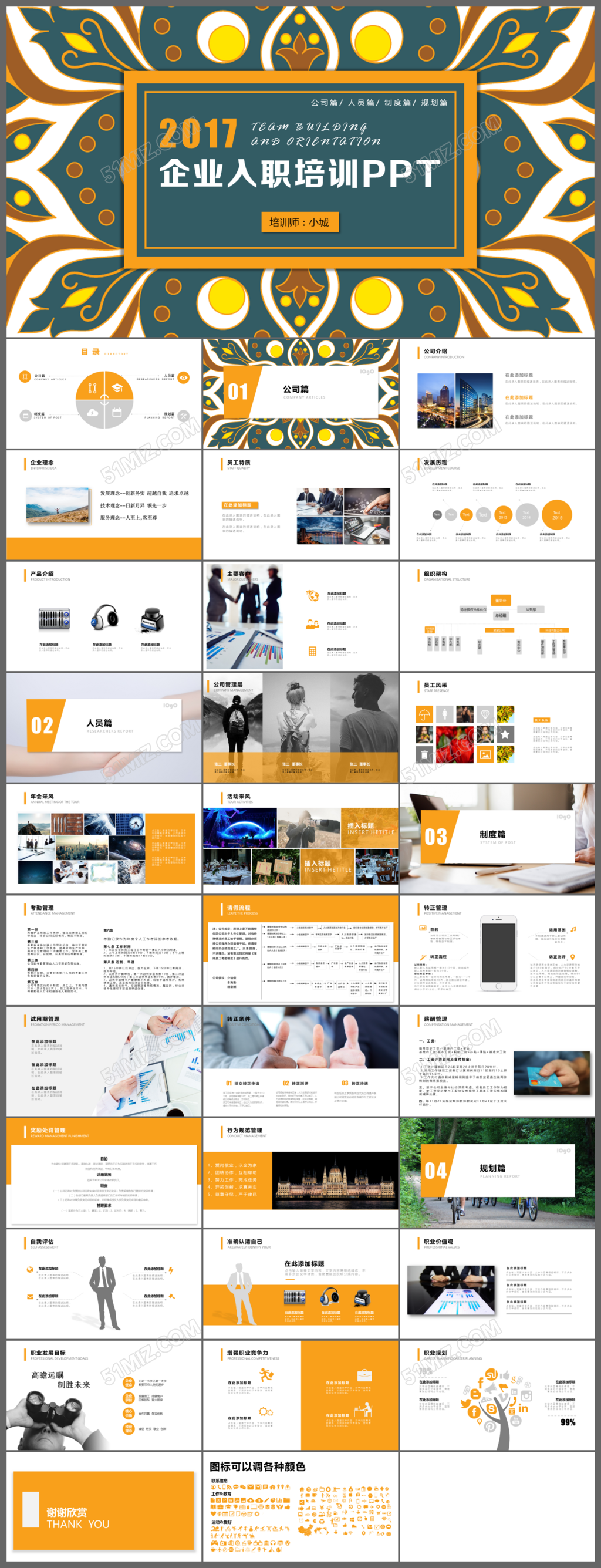 2017企业入职培训ppt