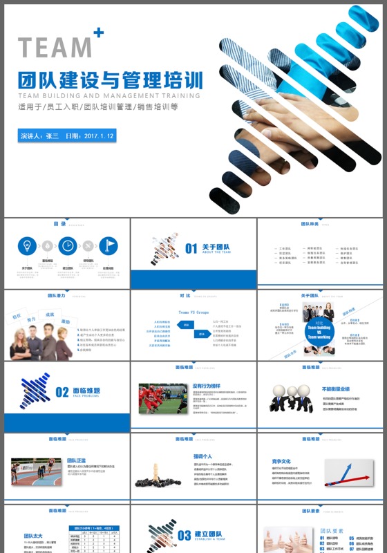 简约团队建设与管理培训ppt