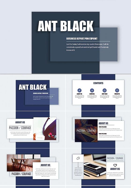 创意动态商务演示汇报PPT模板