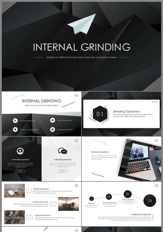 简约大气公司介绍企业宣传商务ppt模板