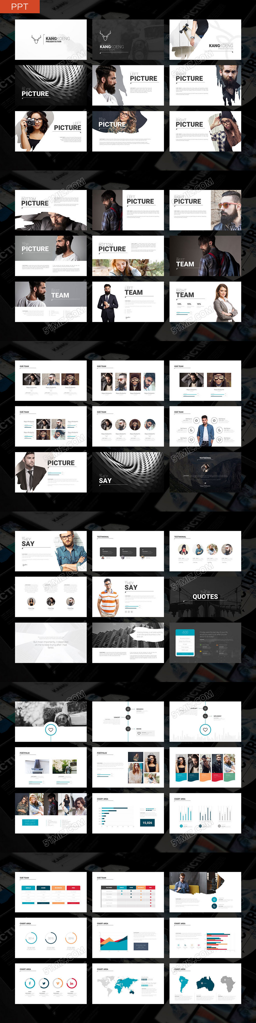 欧美创意述职报告竞聘汇报ppt模板