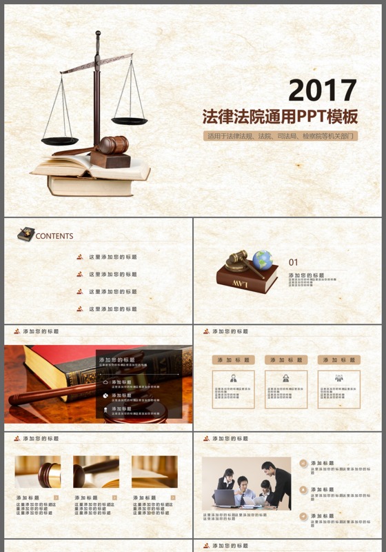 司法检察院法院法律通用精美项目汇报工作计划模板