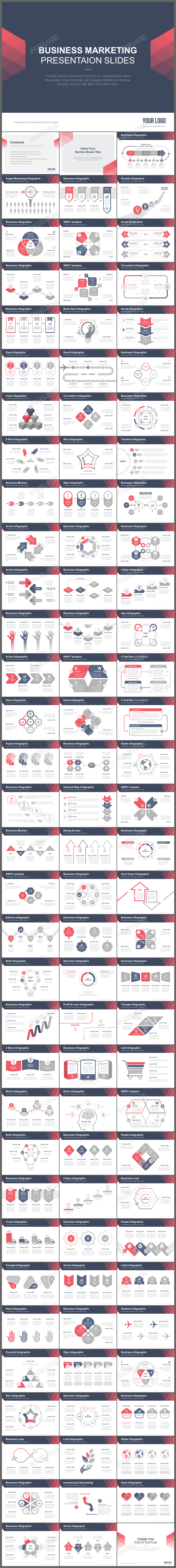 欧美大气简约商务工作汇报总结ppt模板