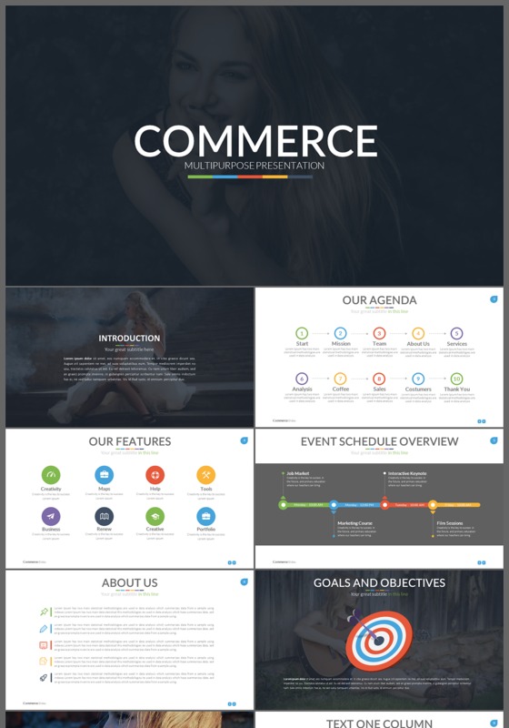 欧美时尚工作总结汇报述职报告ppt模板