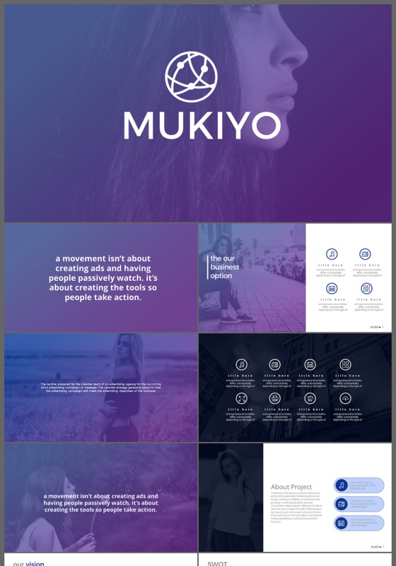 紫色时尚欧美大气工作总结公司简介营销策划ppt模板