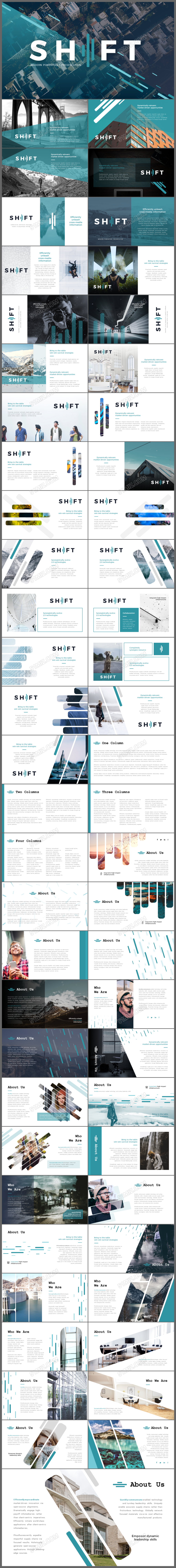 欧美大气简约公司介绍述职报告总结汇报ppt模板