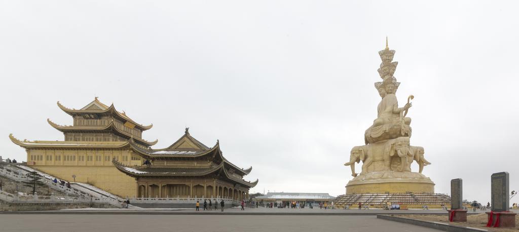 峨眉山 山水 风光 金顶