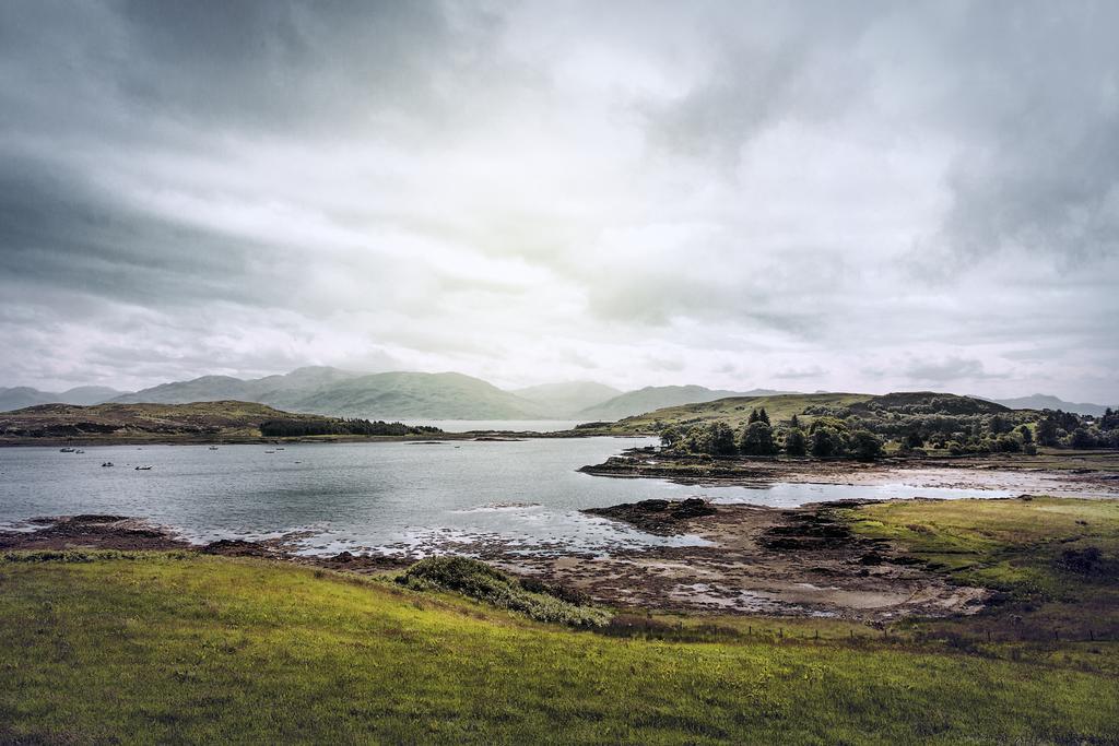 schottalnd 高地和岛屿 性质 户外 天空 云 海
