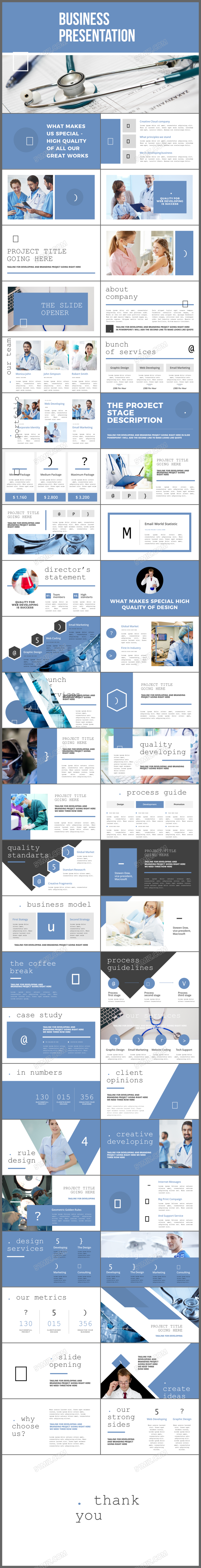 欧美医疗护士护理通用工作汇报竞聘ppt模板
