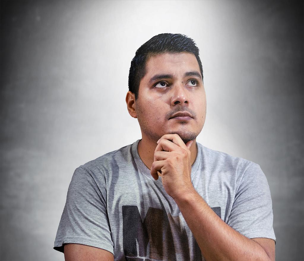 人肖像思考中的男人背景图片