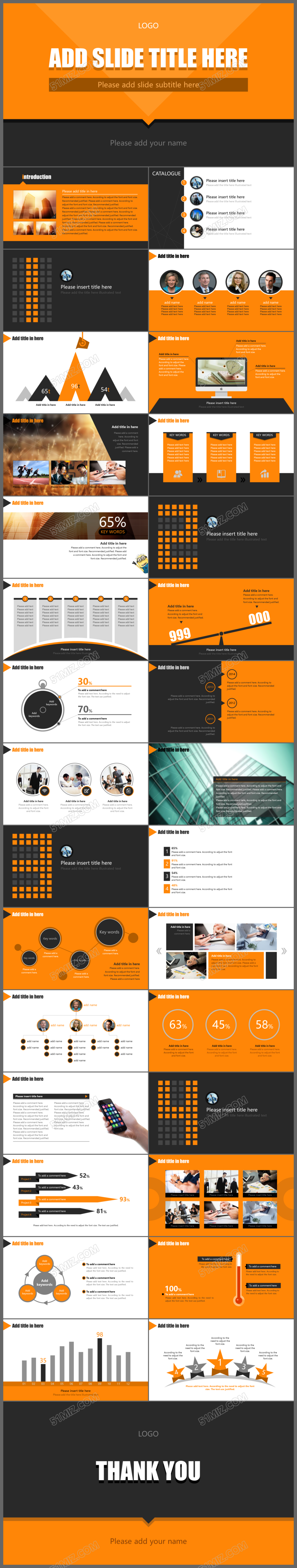 简洁大气商务汇报创业商业融资计划书公司简介绍PPT模板