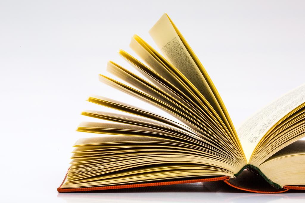 学校学习教育翻开的书页书本图片