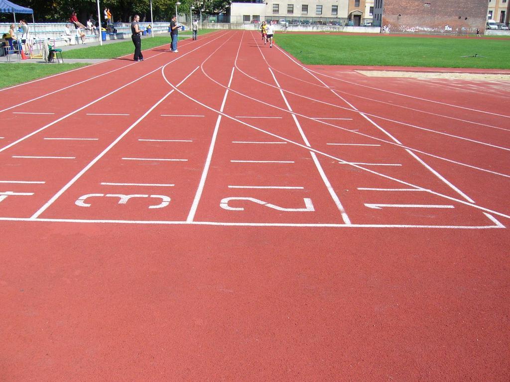 操场跑道背景图片