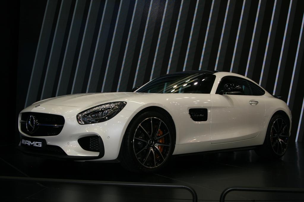 奔驰 汽车 车展 白茶