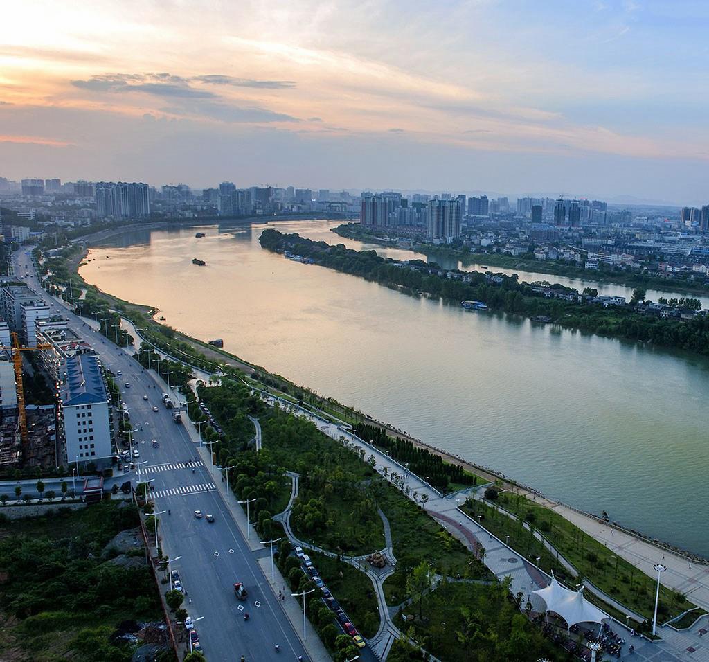 长沙 橘子洲头 俯瞰