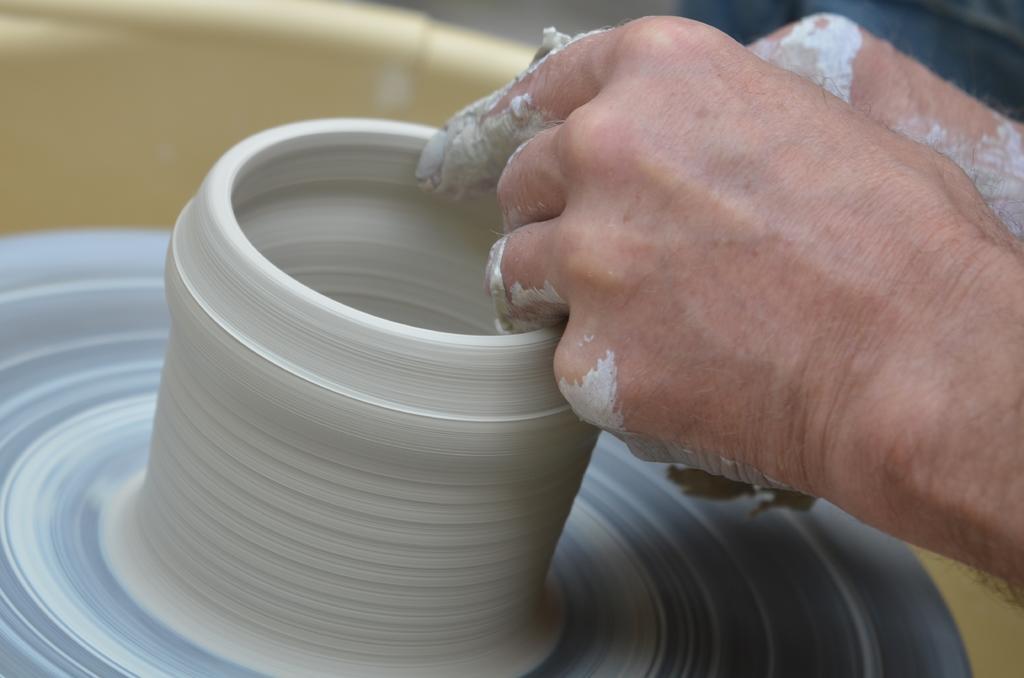 手工艺术陶瓷背景图片