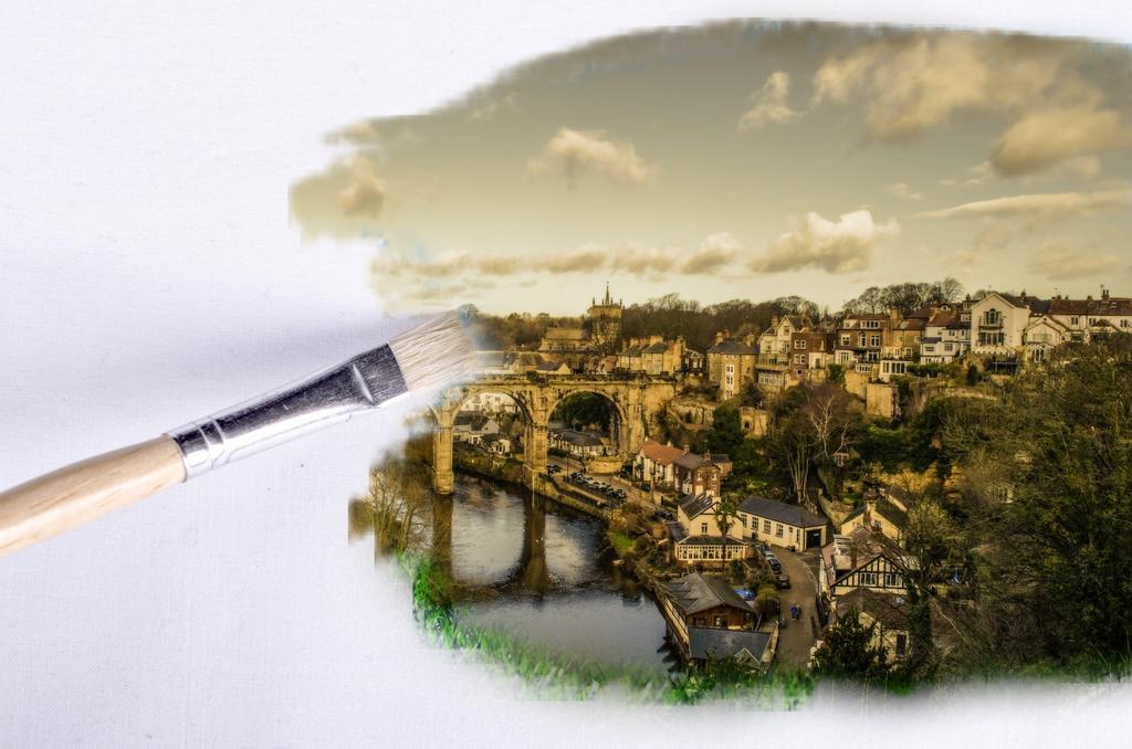 棕色建筑古风古建筑宣传背景图片