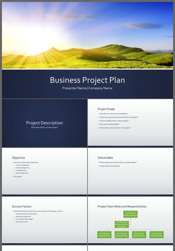 2017欧美大气工作总结汇报PPT模板
