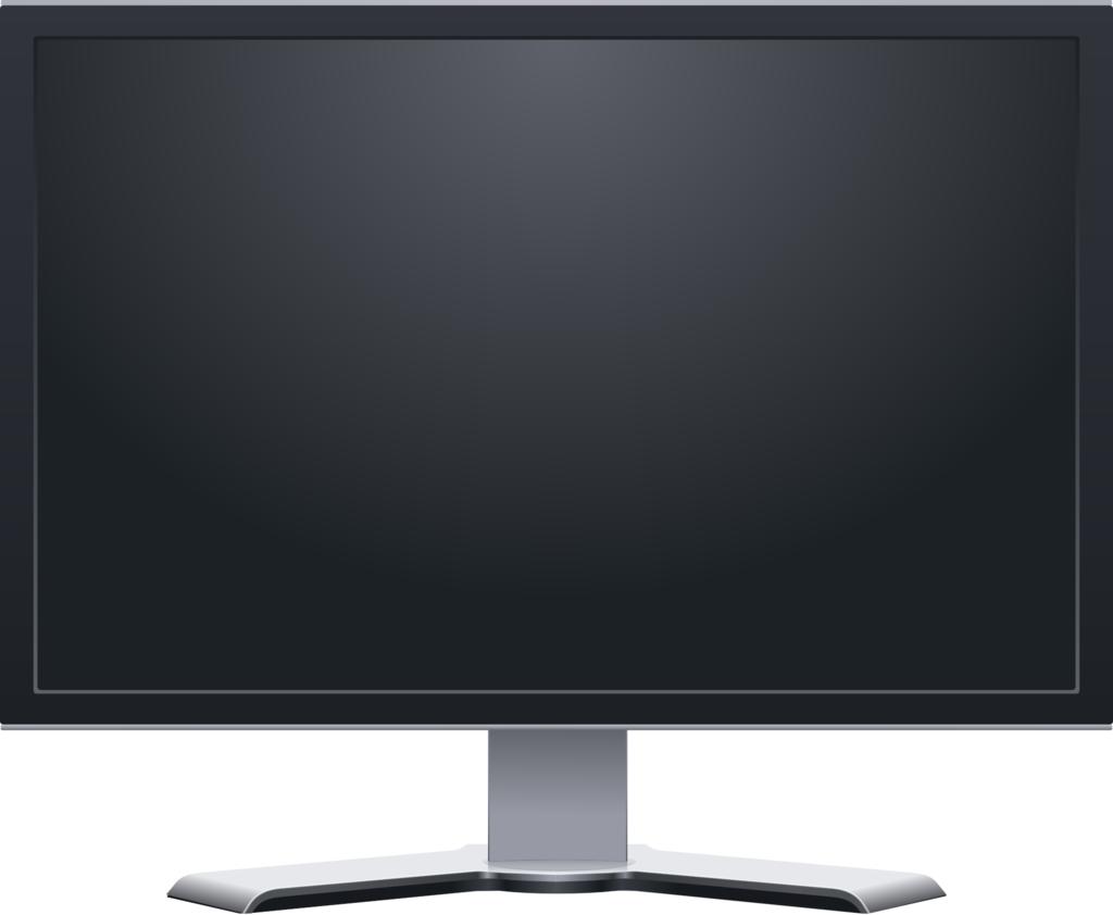 黑色的电脑显示屏背景图片