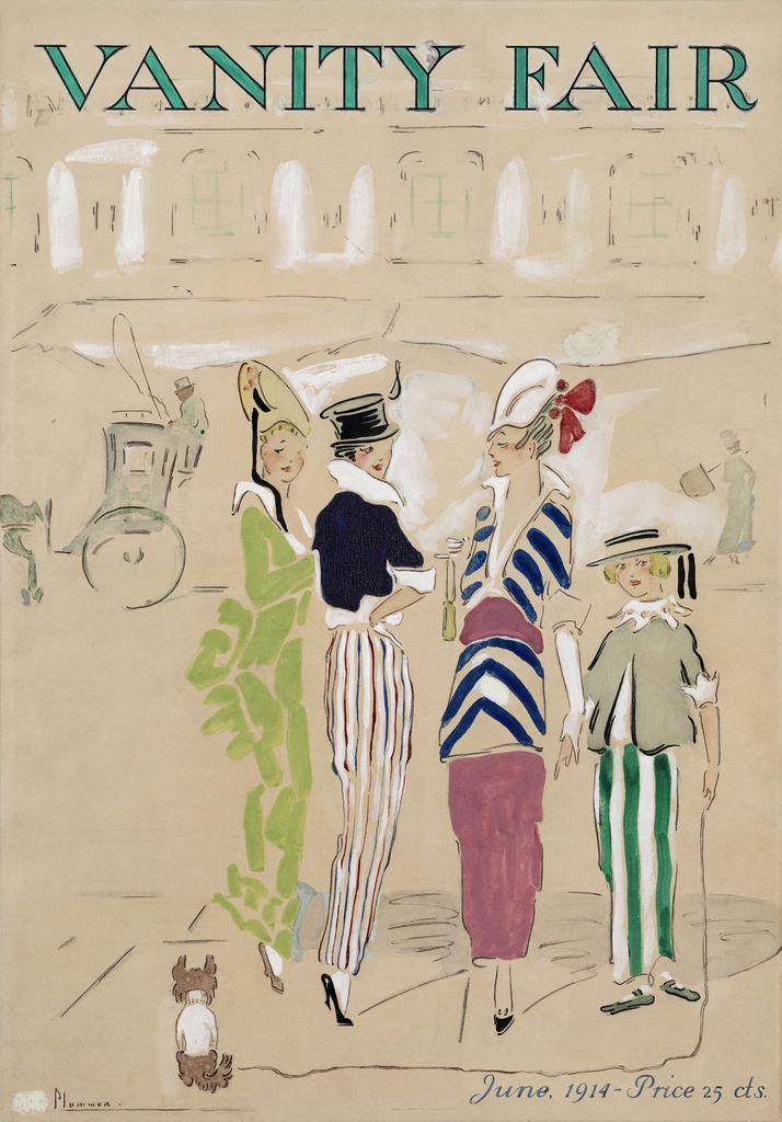 杂志封面小人在交谈背景图片