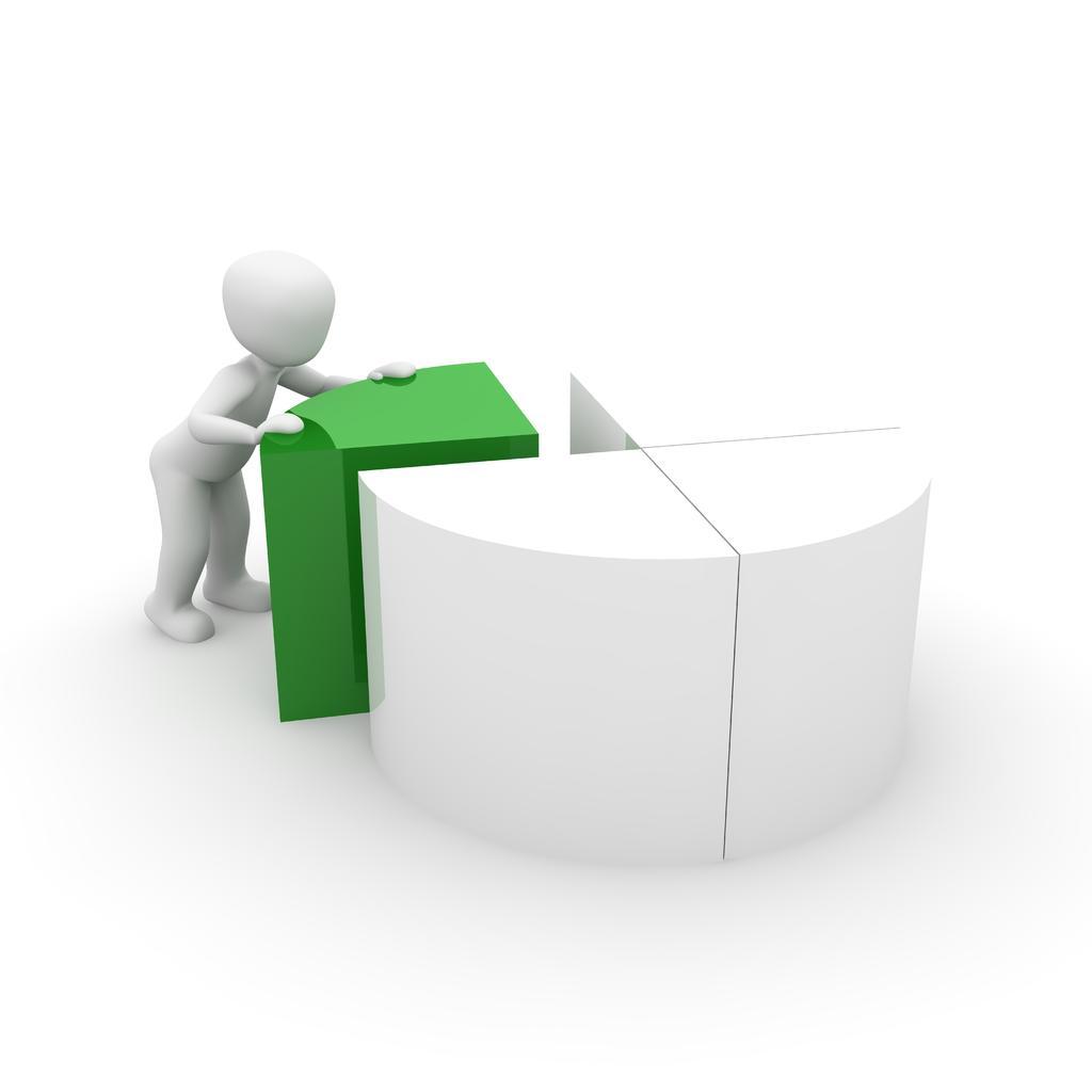 互联网3D小人财政均等化推积木背景图片