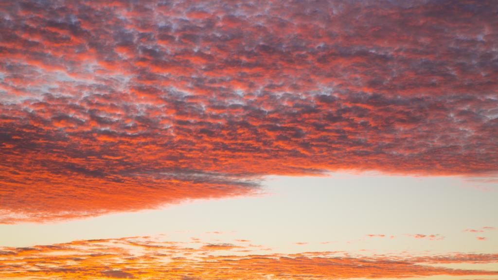 火烧云 云彩 晚霞 黄昏