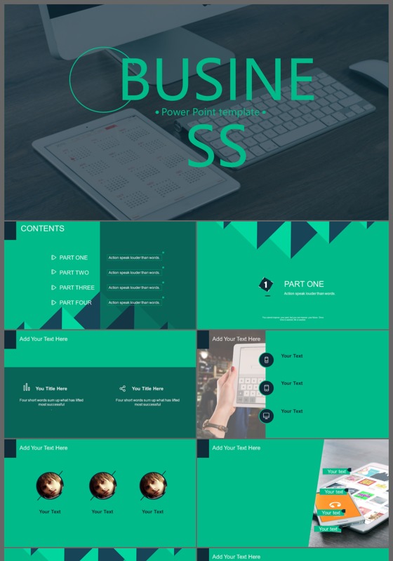 纯色简约商务年终工作总结工作汇报工作报告新年计划ppt模板
